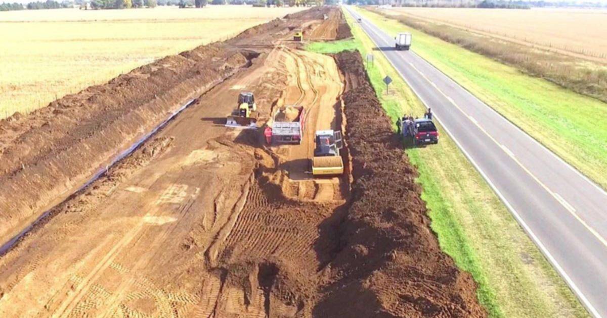 Se paralizan las obras de la Autopista en la Ruta 7 en la variante ...