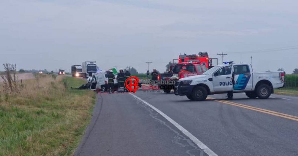 Accidente fatal en la Ruta 7 a la altura de Chacabuco: Hay una persona ...