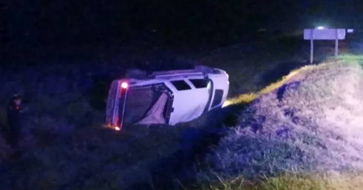 Accidente en Ruta 7: Un camión rozó a una camioneta y esta terminó ...